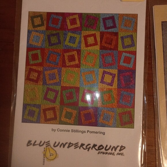 Lot of 5 NIP '90s Y2K Patchwork Quilt Pattern Kits--Various Designers - Picture 4 of 6